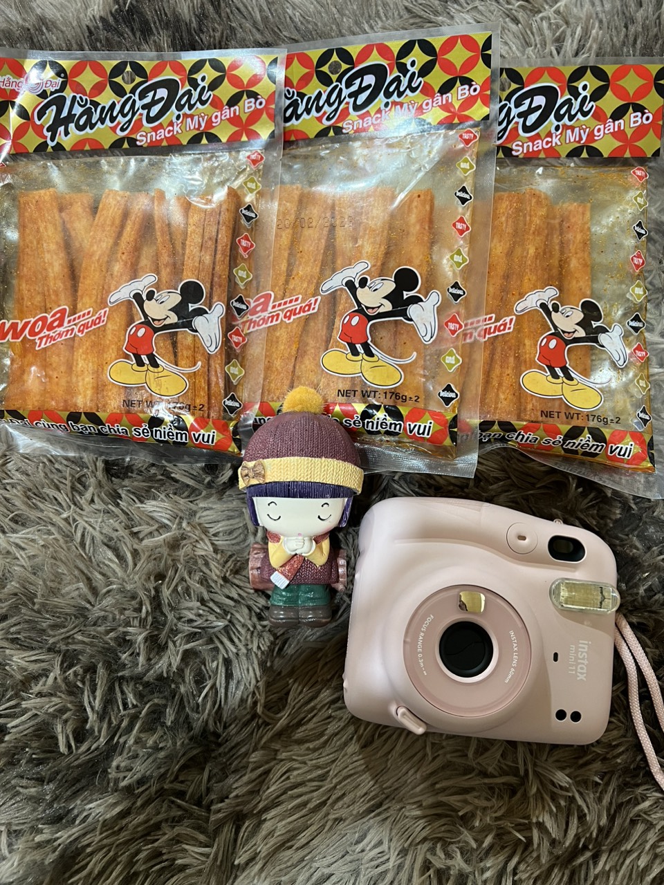 Snack mỳ gân bò Hằng Đại 176g