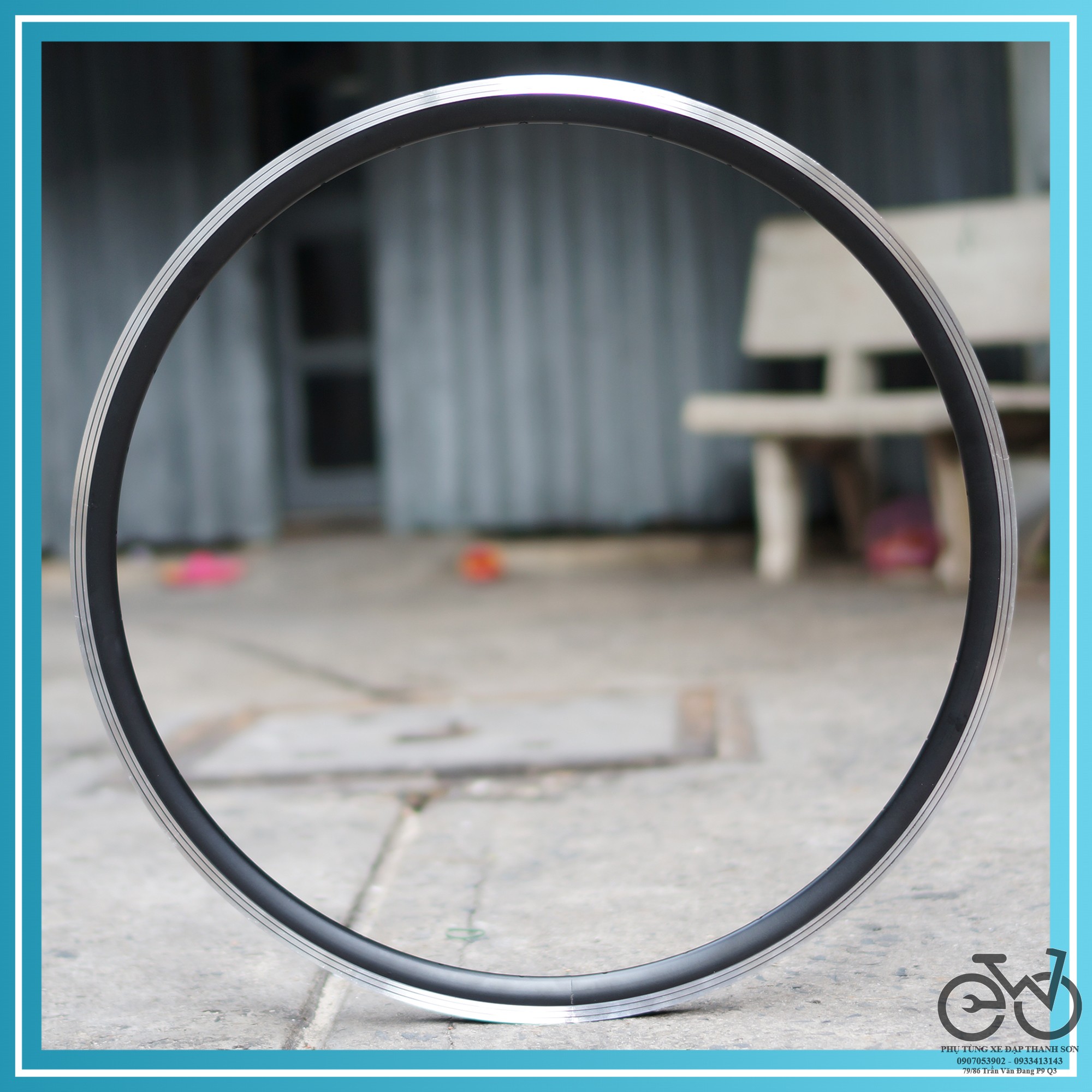 Vành xe đạp fixed gear 700C cao 3cm (1 cái)