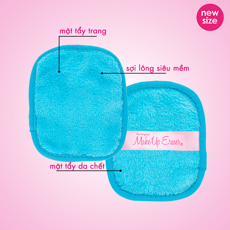 Set mini khăn tẩy trang và tẩy da chết siêu mền mịn MakeUp Eraser phiên bản Giáng Sinh Let It Snow!