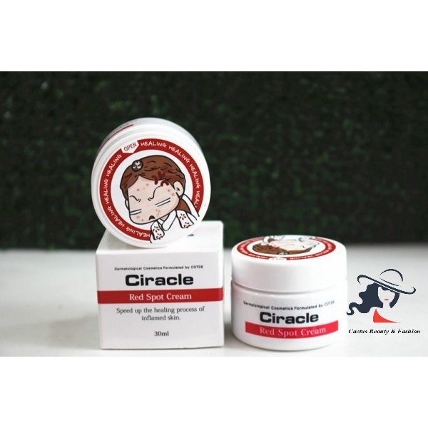 [HCM]Kem giảm mụn Circle Red Spot Cream 30g