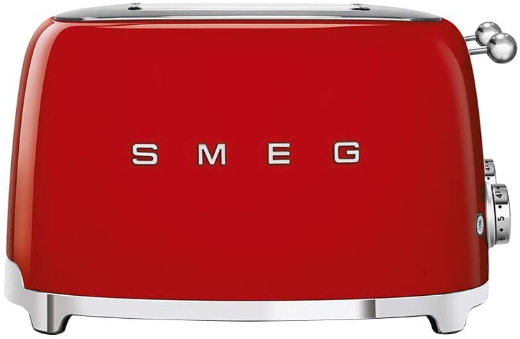 [Trả góp 0%]Máy nướng bánh mì SMEG TSF03RDEU màu đỏ