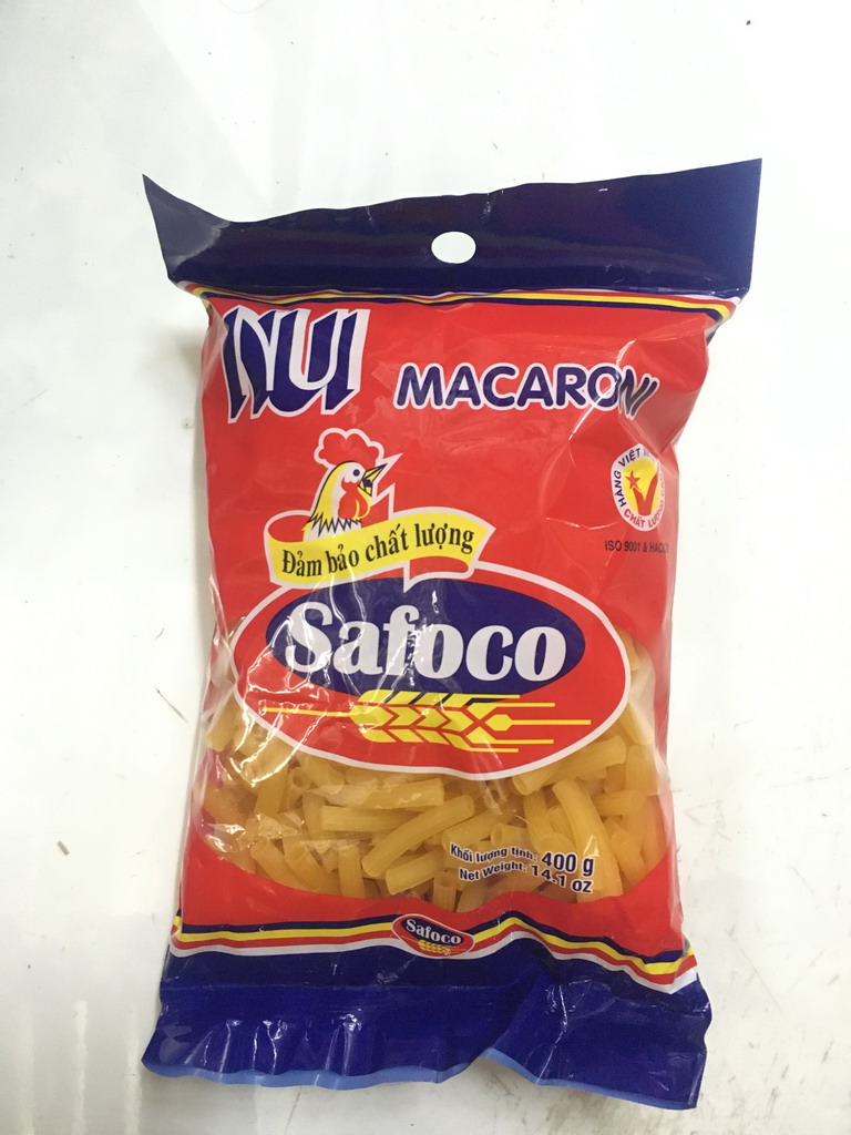 Nui xoắn Safoco 300g