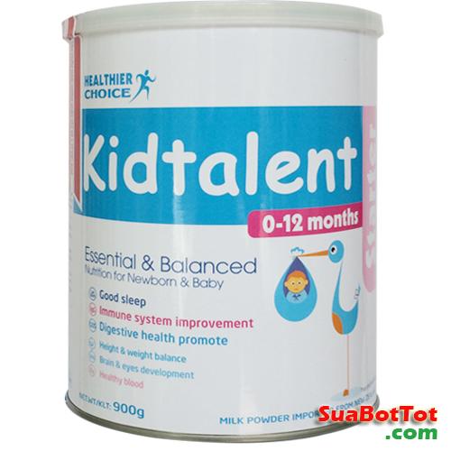 Bộ 3 sản phẩm Sữa Kidtalent Starter 400g (trẻ sơ sinh từ 0-12 tháng)