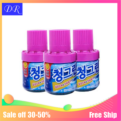 Combo 2 lọ thả bồn cầu Hàn Quốc hương hoa kháng khuổn.