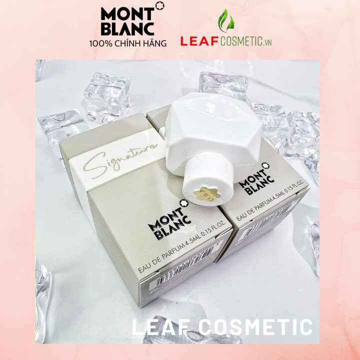 [ CHÍNH HÃNG ] Nước Hoa Nữ Montblanc Signature Mini 4.5ml