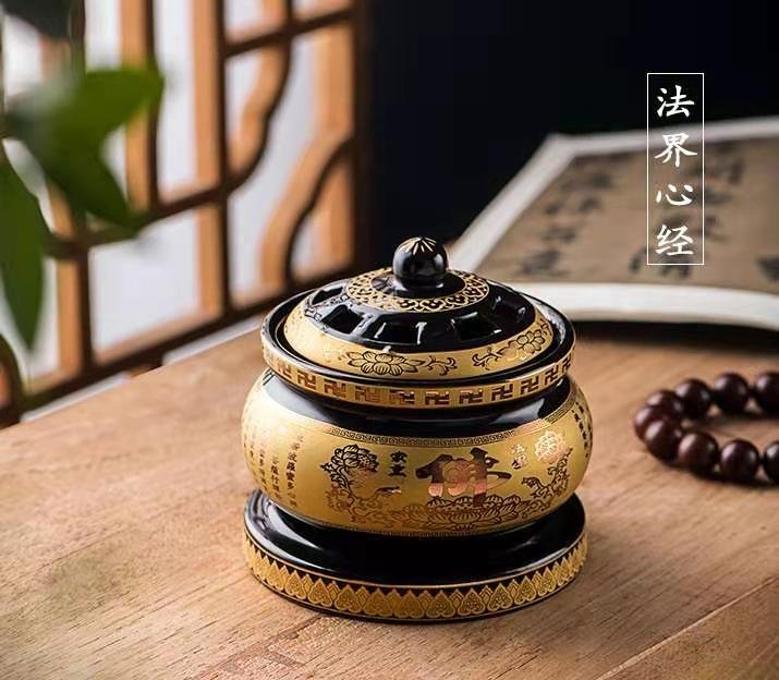 Lư điện xông trầm - Lò điện đốt trầm hương, tinh dầu có hẹn giờ size to