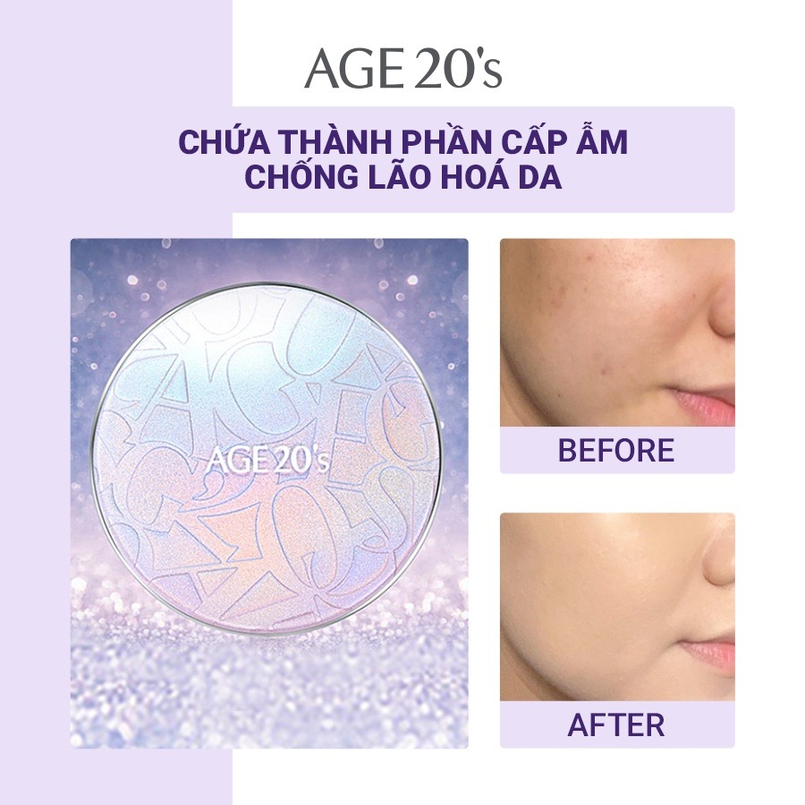 Phấn Nền Age20’s Essence Cover Pact VX SPF50+/PA+++.12.5g