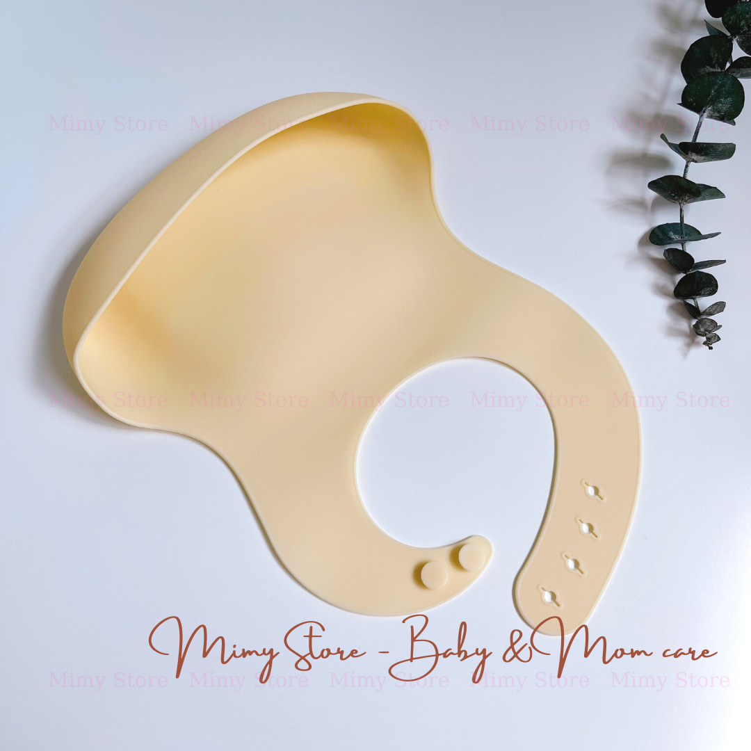 Yếm Ăn Dặm Silicone BLUEMAMA