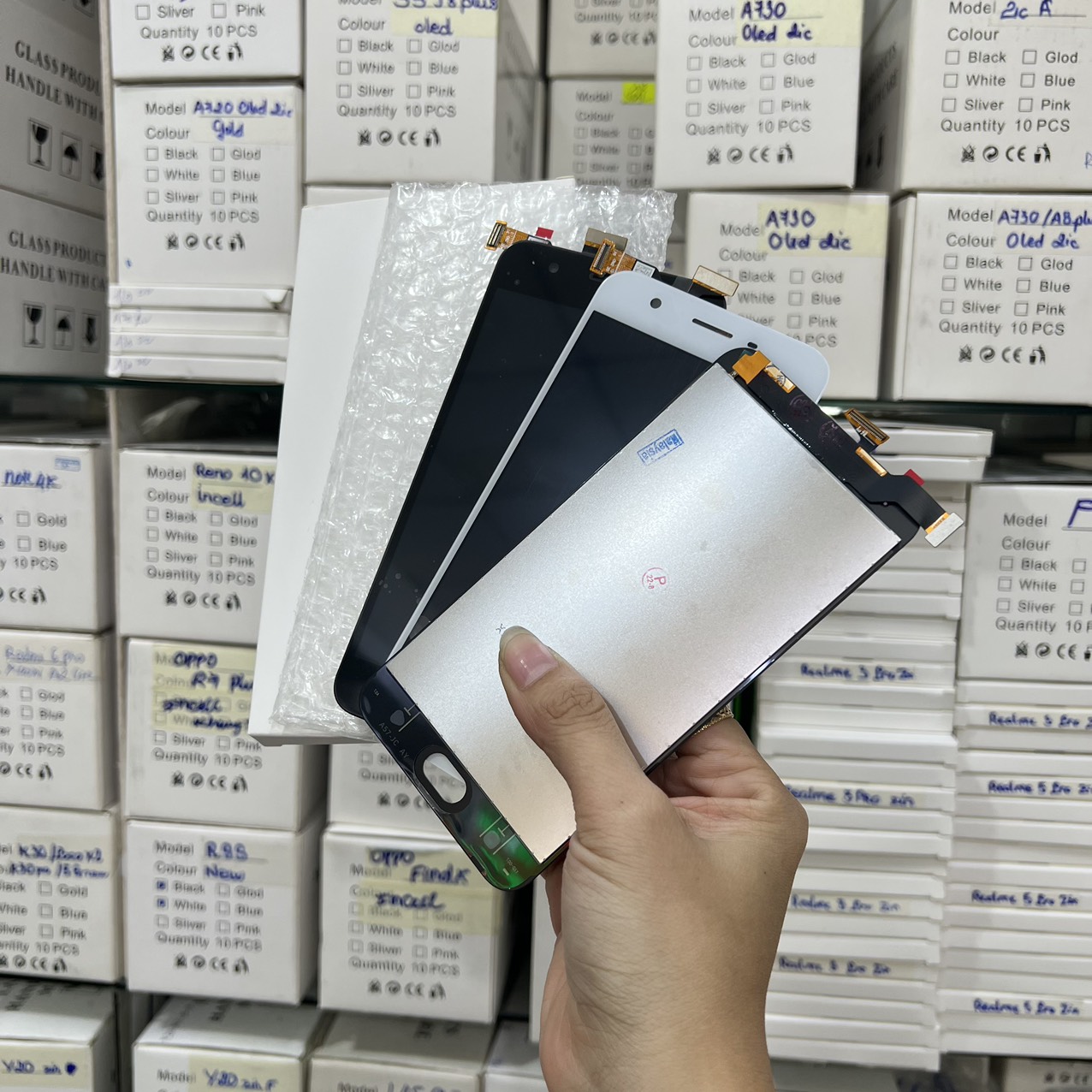 Màn Hình Oppo F3 Lite / A57 / 1 Camera ( Zin , New )