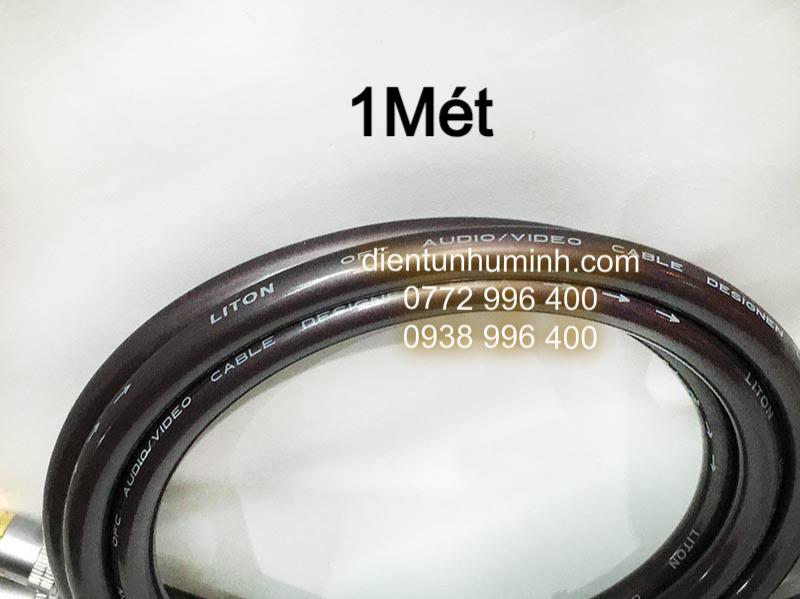 Dây AV LITON Đầu Bạc - CÁP AV - DÂY TÍN HIỆU ÂM THANH