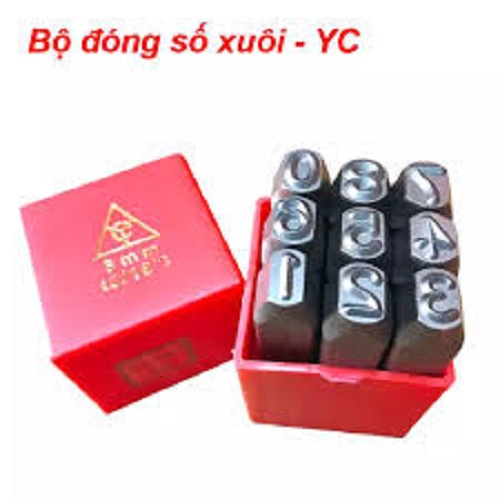Bộ đóng số 10mm hiệu yc - yc-602-10.0