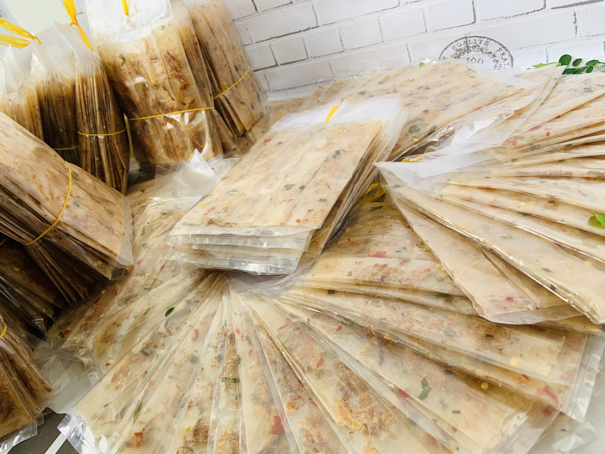 [Xâu 10 Bịch] Bánh Tráng Dẻo Hành Bánh Tráng Tây Ninh