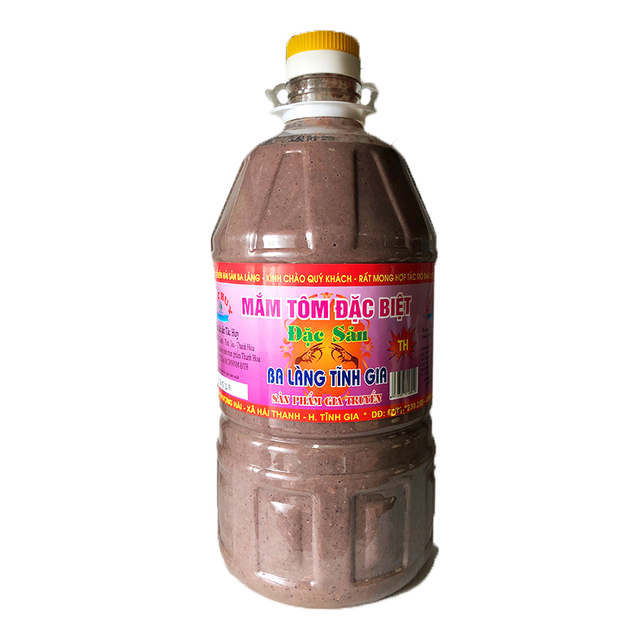 Mắm tôm Ba Làng Thanh Hoá 5 lít đặc biệt