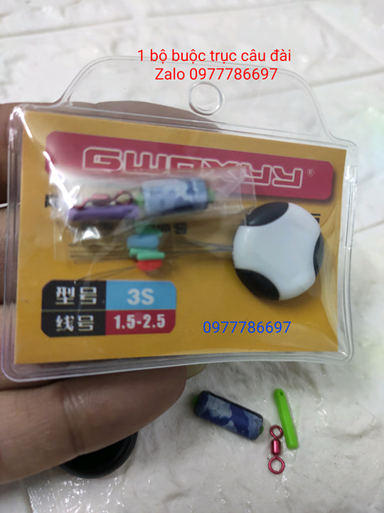 gói phụ kiện câu đài chất liệu silicon cao cấp