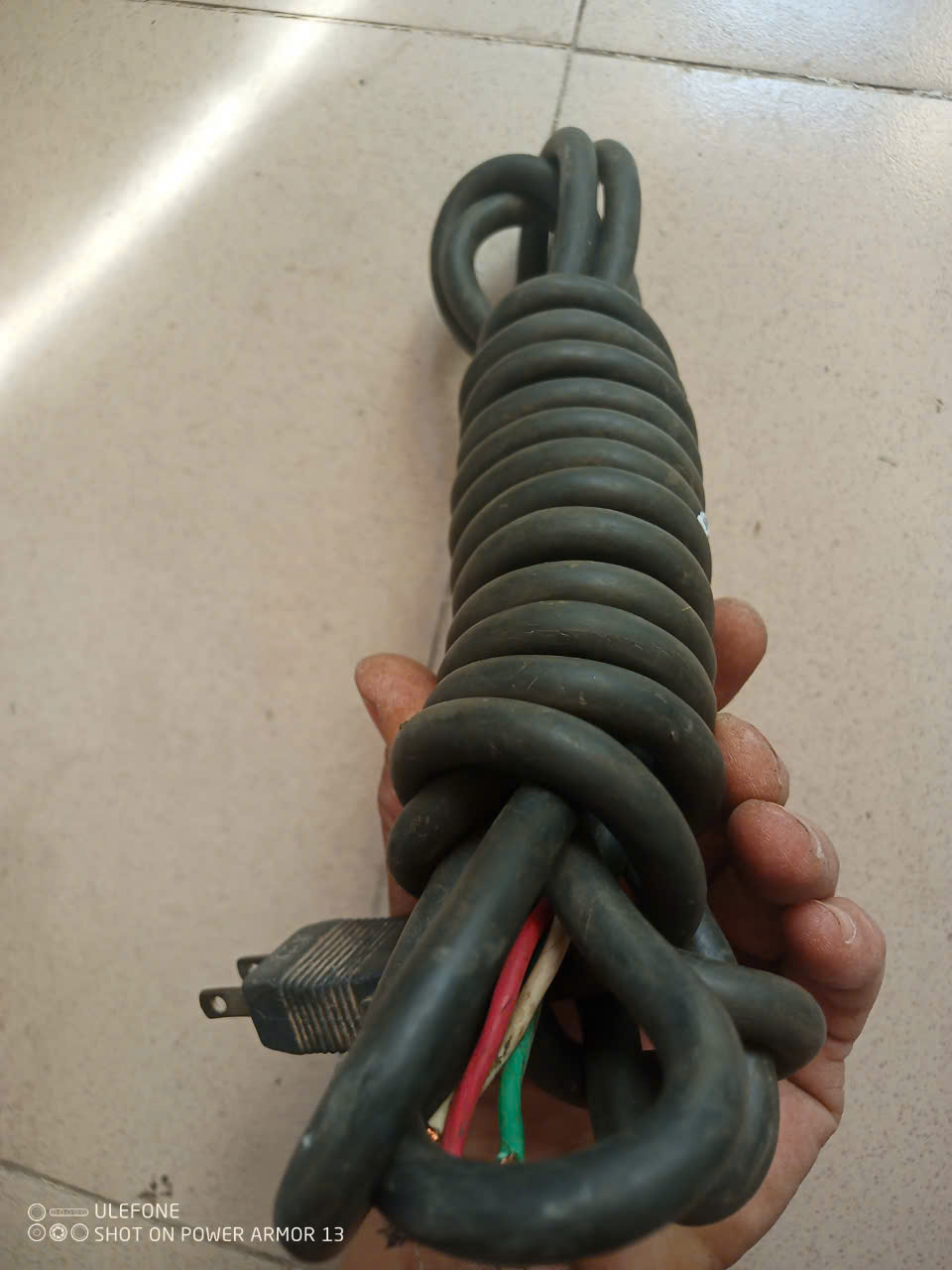 Dây điện nguồn cắt máy hàng bãi nhật