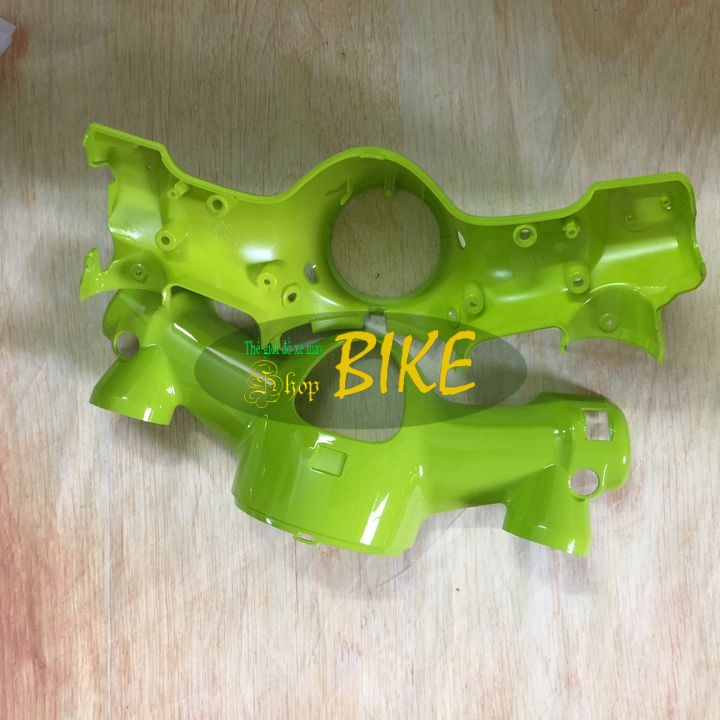 [ÁI CHÀ CHÀ] Trọn bộ 2 ốp đèn pha xe CUB đời mới đủ trên và dưới
