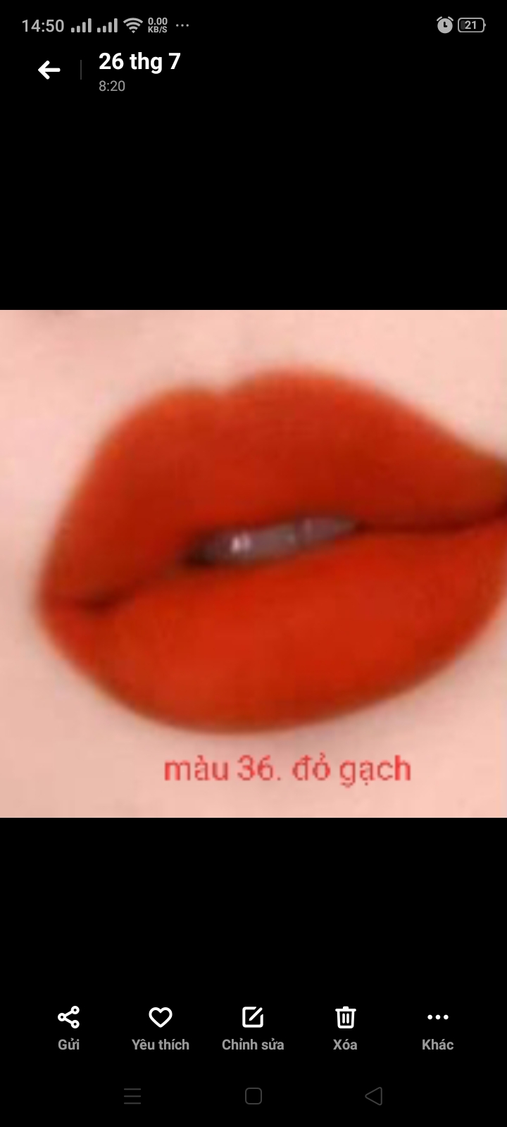 son kem  BLACK v7 siêu lì