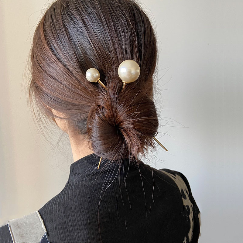 [Có sẵn] Trâm cài tóc đính hạt châu sang chảnh HOT TREND