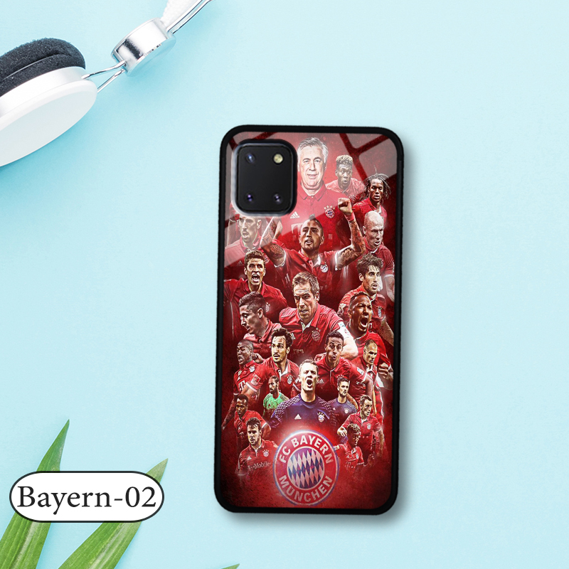 Ốp lưng kính 3D Samsung Note 10 Lite hình đội bóng