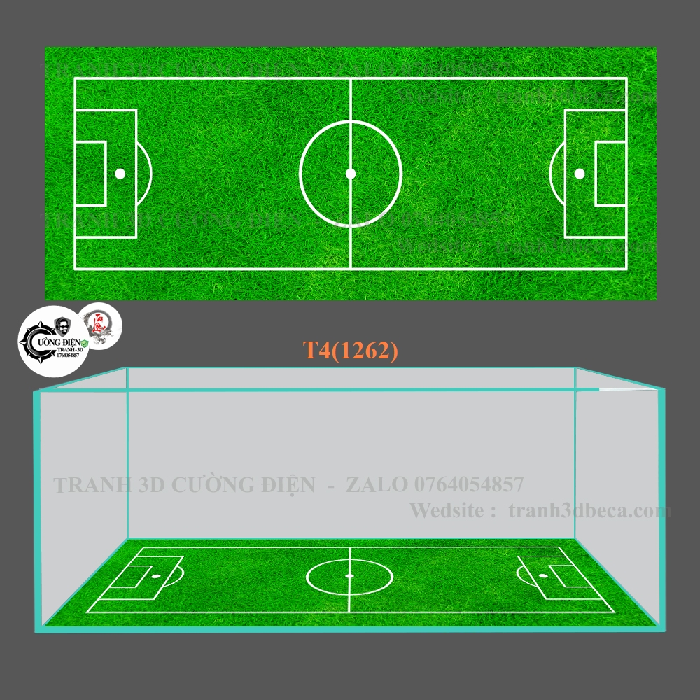 Tranh 3D dán đáy bể cá cảnh