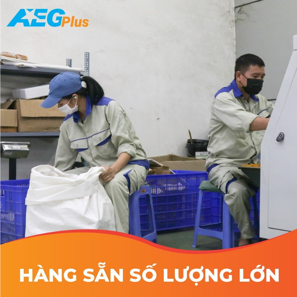 100 chiếc Túi giấy kraft có quai mã VQ7