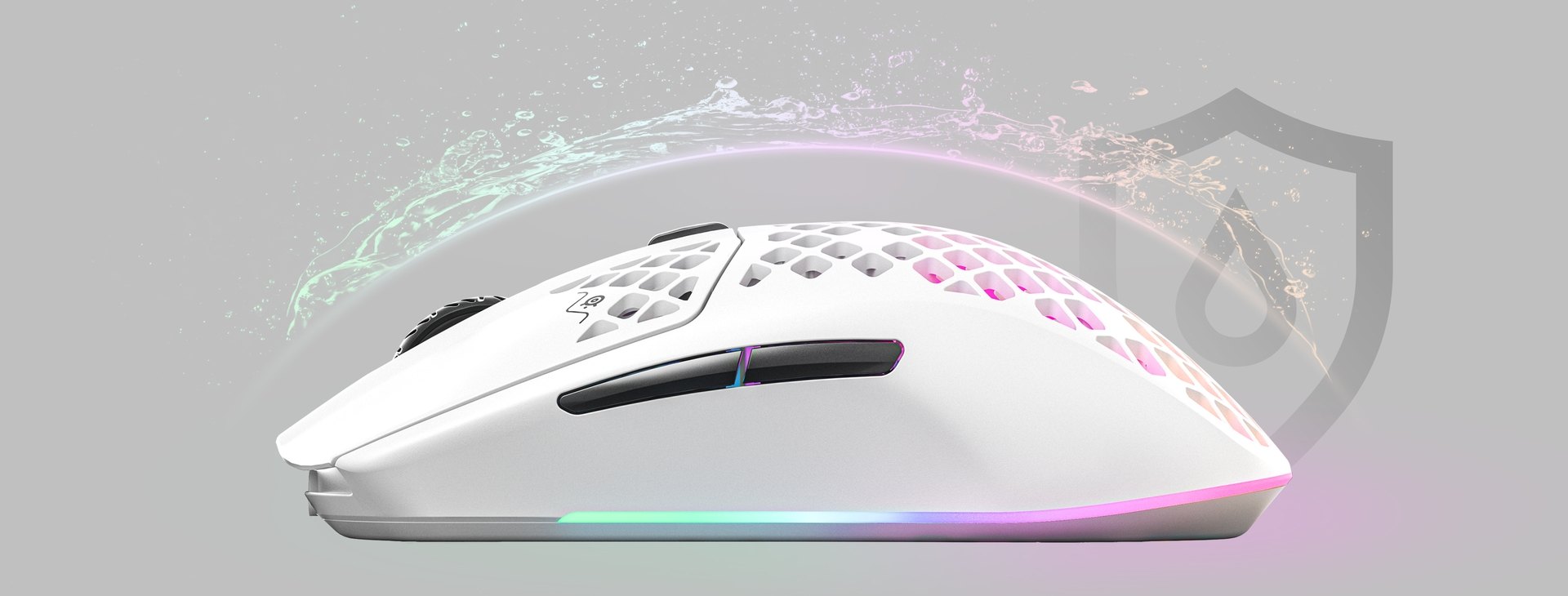 Chuột game không dây Steelseries Aerox 3 Snow