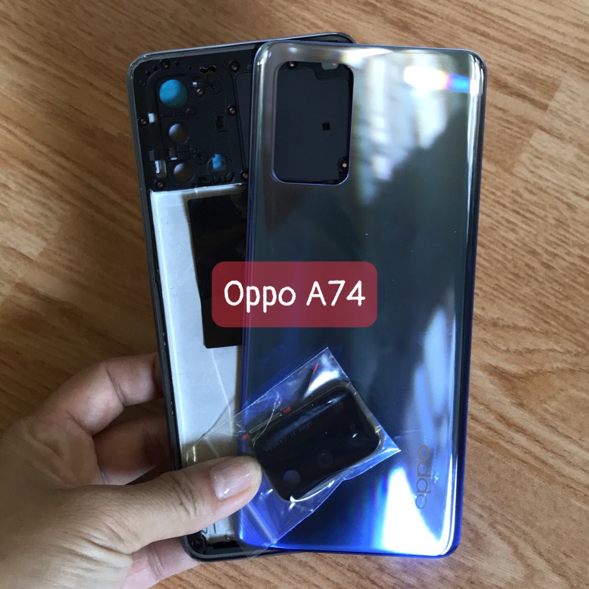 Bộ vỏ oppo a74 bản 4g vỏ zin