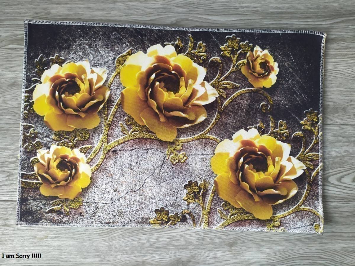 Thảm Lau Chân, Thảm Bali, Thảm 3D Độc Đáo Siêu Thấm 40x60cm