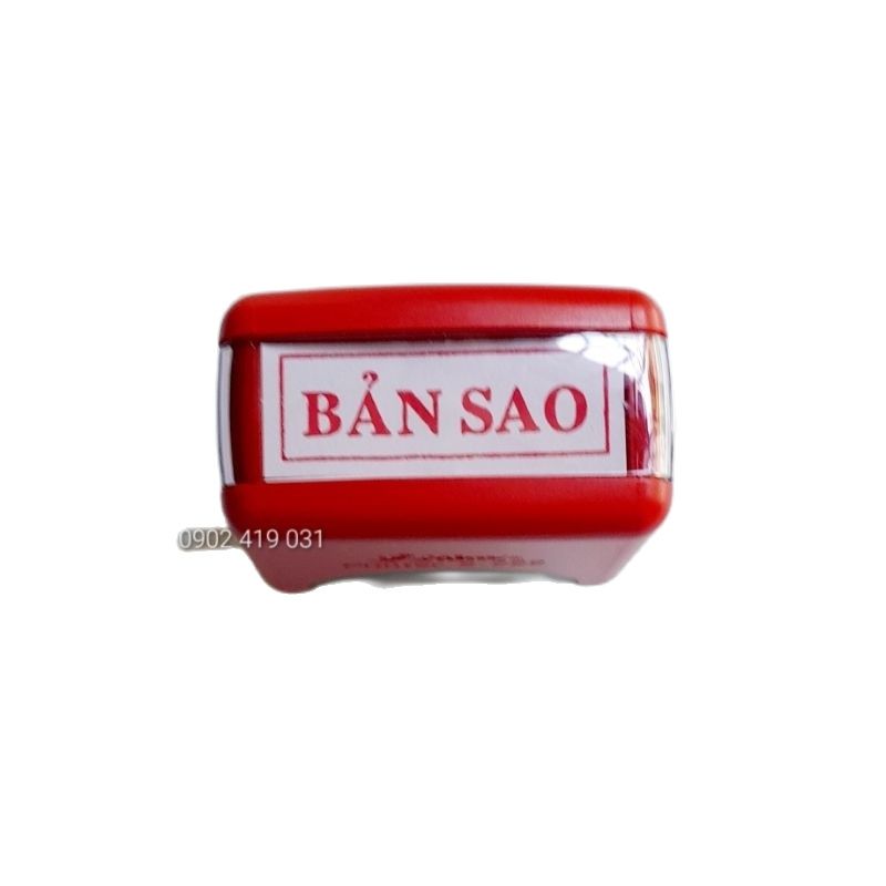 Con Dấu Đóng Nội Dung BẢN SAO  ( Shiny Printer S-222 / 38x14mm )