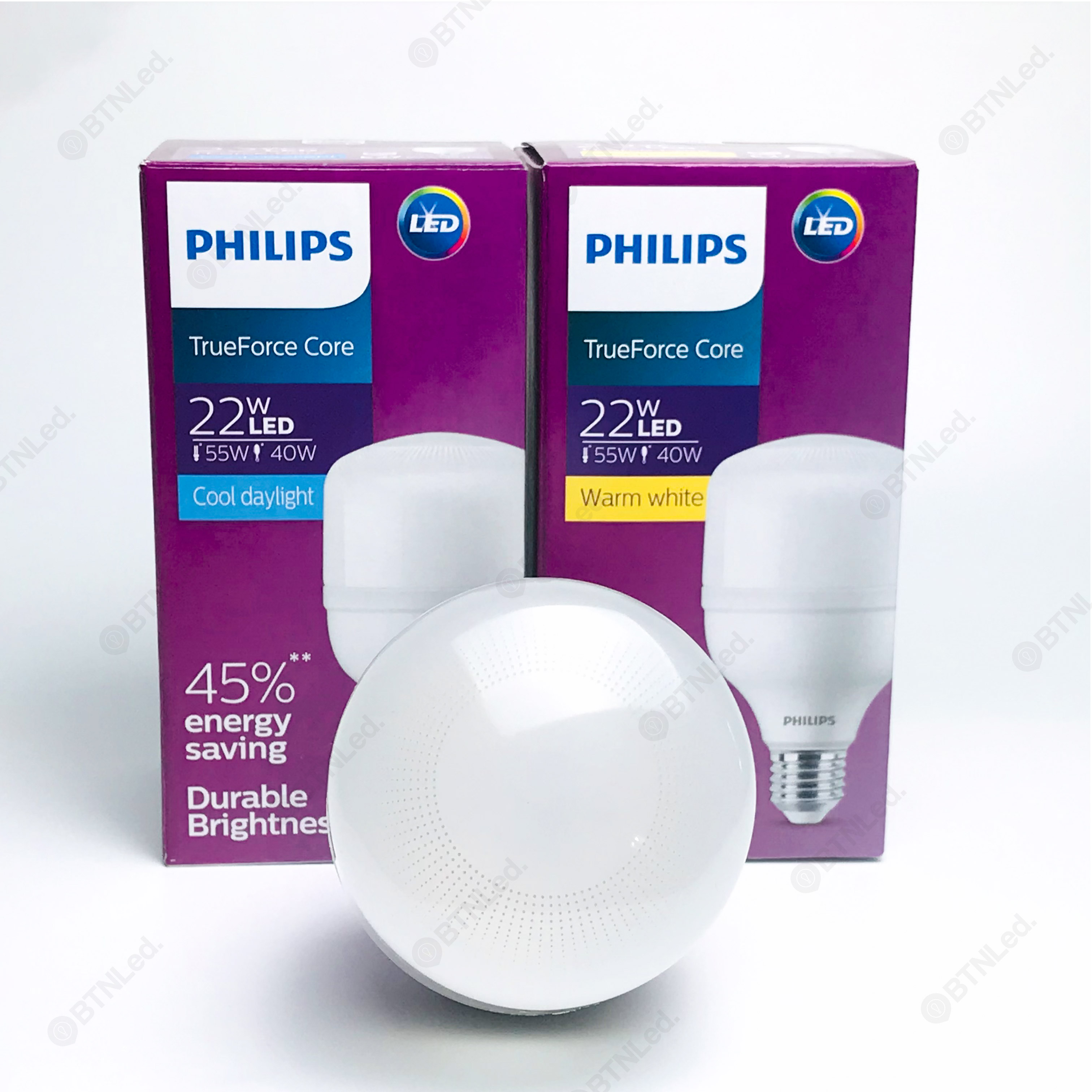 Đèn LED trụ Philips E27 (22W / 30W / 40W / 50W) - Bảo hành 24 tháng