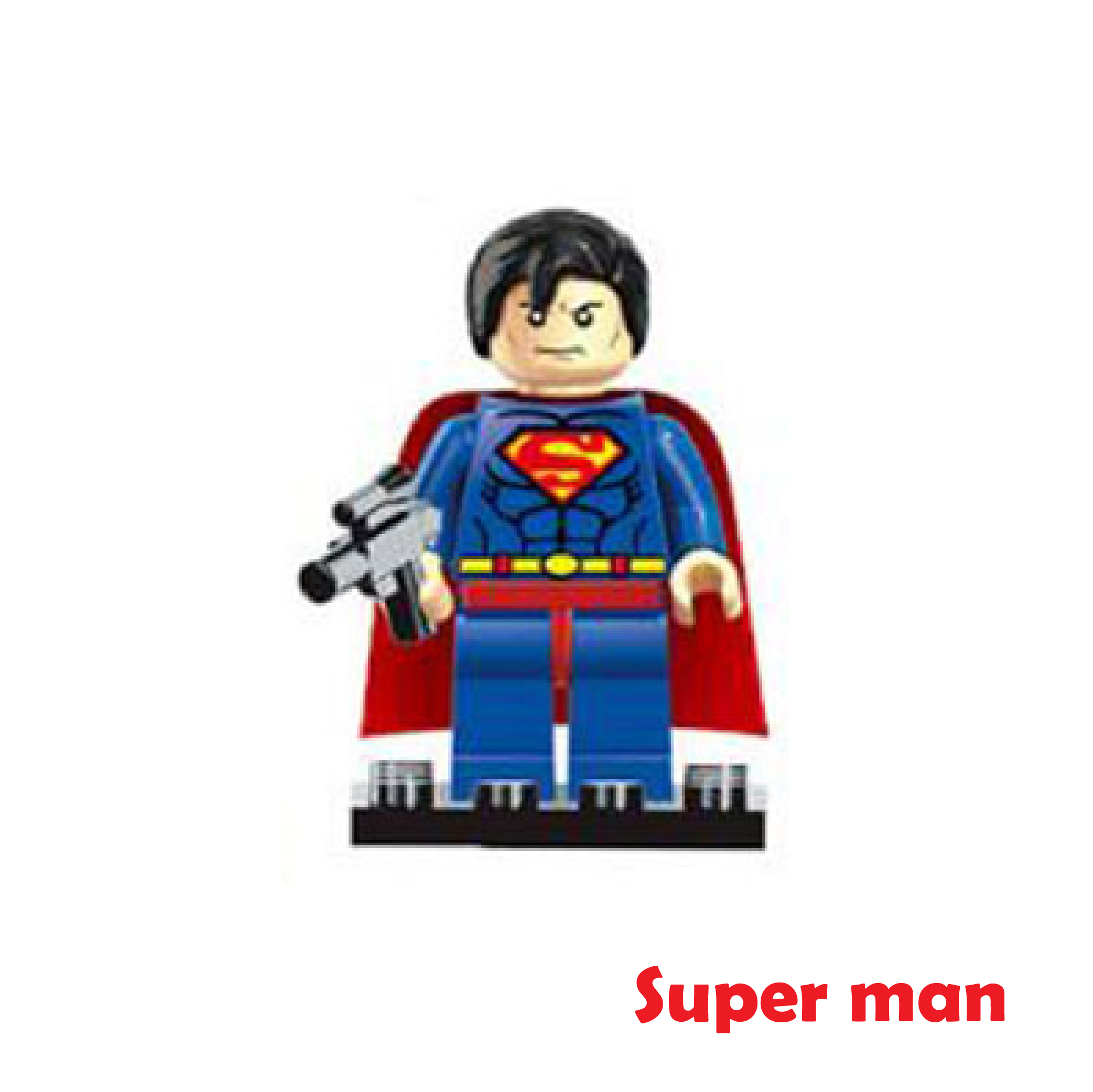 Đồ play assembled Lego 8 character super heroes Marvel Avengers Superman Spiderman Spider Man