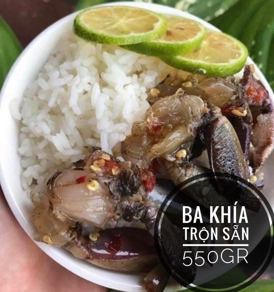 [Hoàn tiền 10%]Mắm ba khía trộn tỏi ớt 500gr