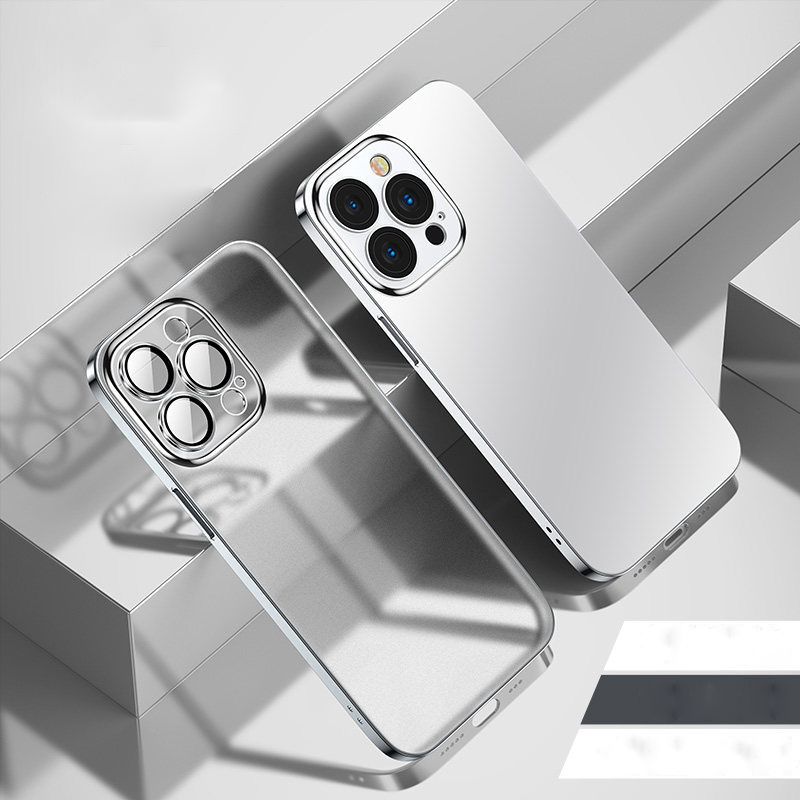 Ốp viền vuông -Tích hợp bảo vệ camera,IPhone 7Plus/8plus/x/xs/xr/xs max/11/11pro/11promax/12/12pro/12promax/13 / 13 Pro/ 13 Pro max 5 Màu