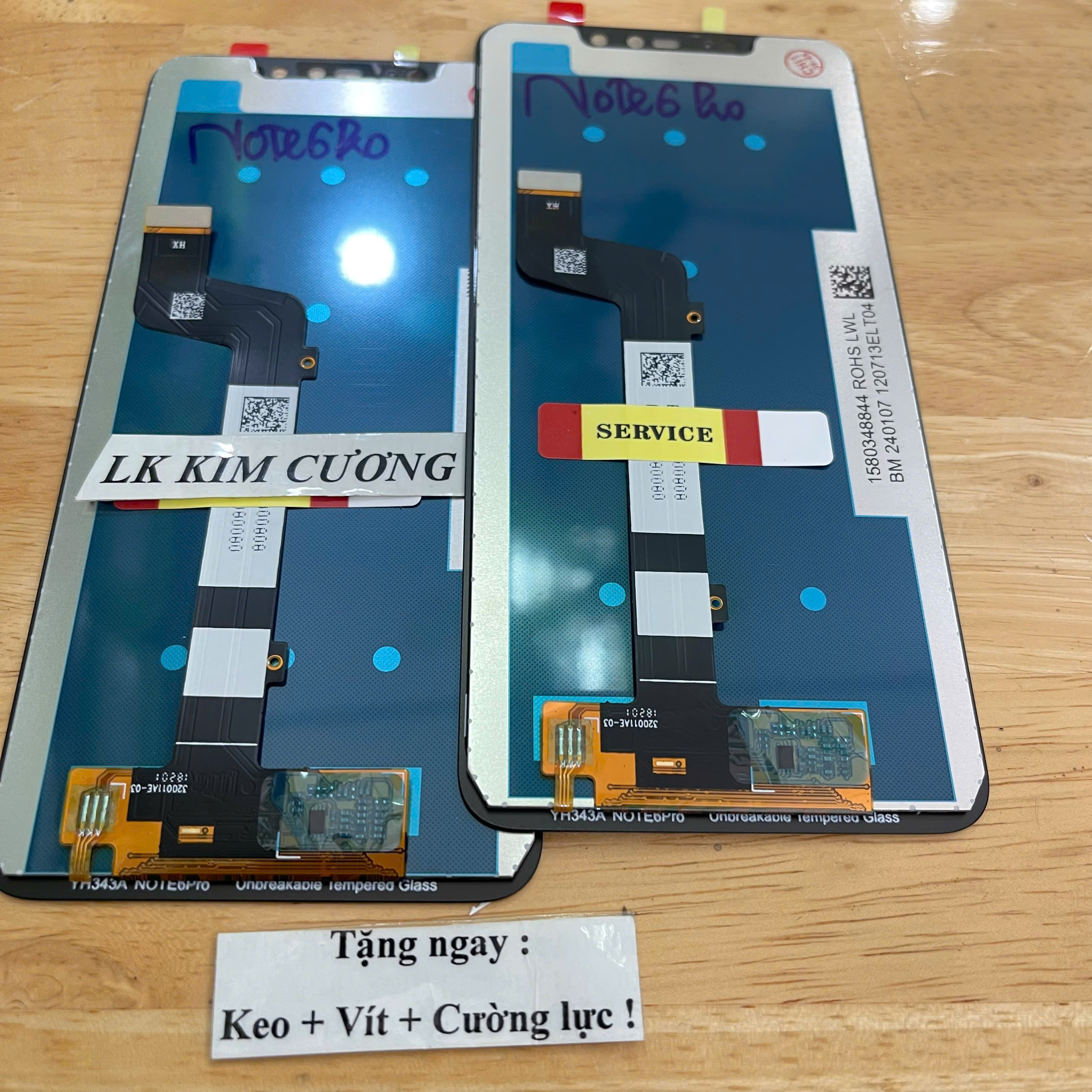 Màn hình xiaomi redmi note 6 / note 6 pro