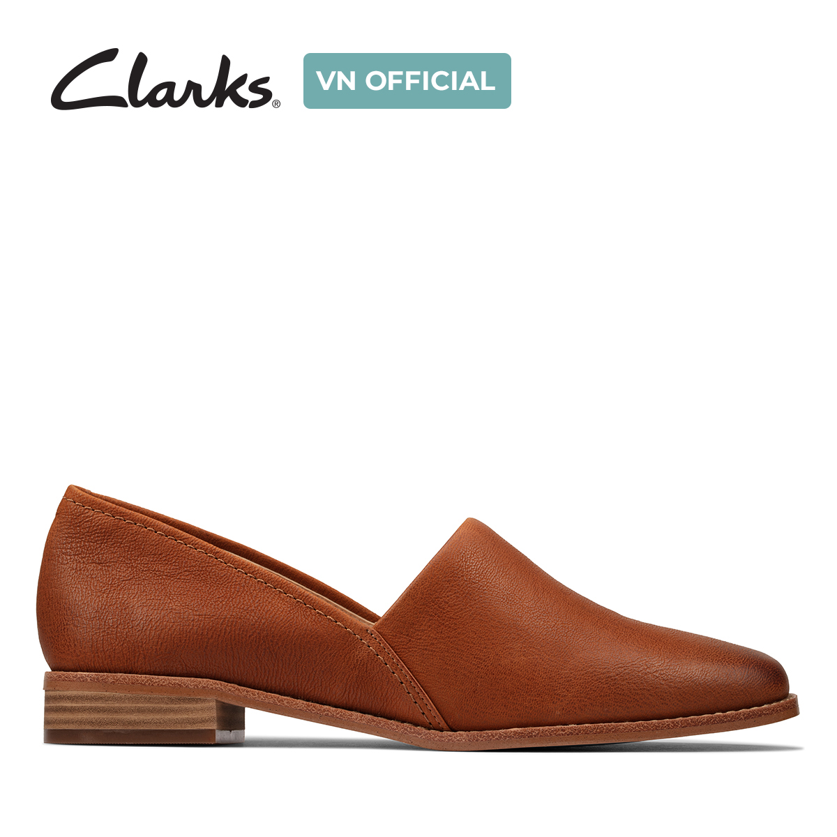 Giày Lười Da Nữ Clarks - Pure Easy