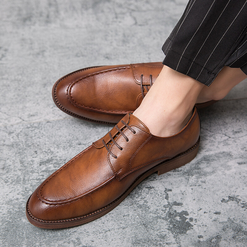 Giày Tây Da Nam Clarks - Malwood Plain826