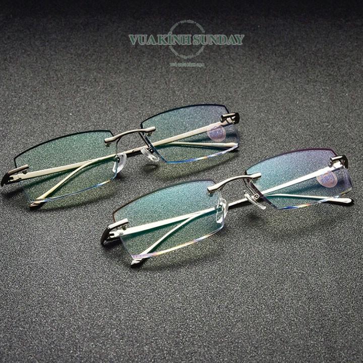 Gọng kính cận khoan titanium VD219