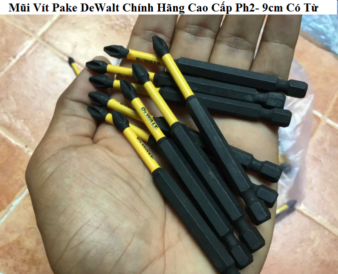 Bộ 5 Mũi Vít DeWalt Ph2 9cm