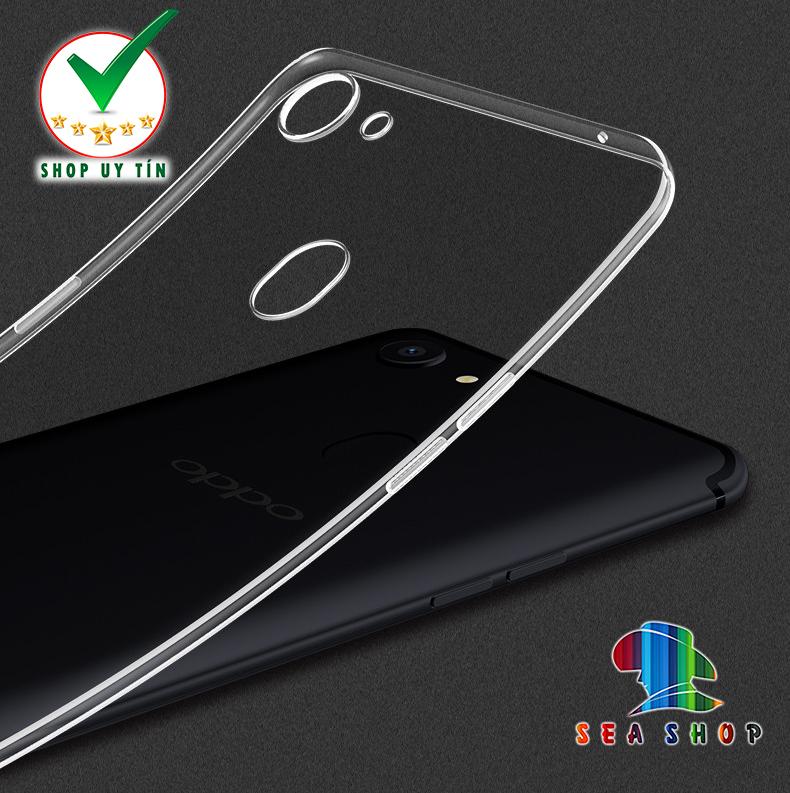 Ốp lưng Oppo F5 silicon trong suốt