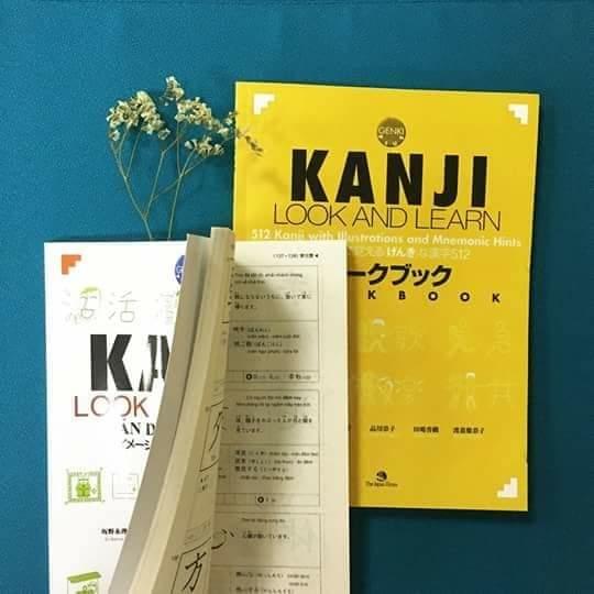[HCM]Sách kanji look and learn 512 chữ bài tập Workbook