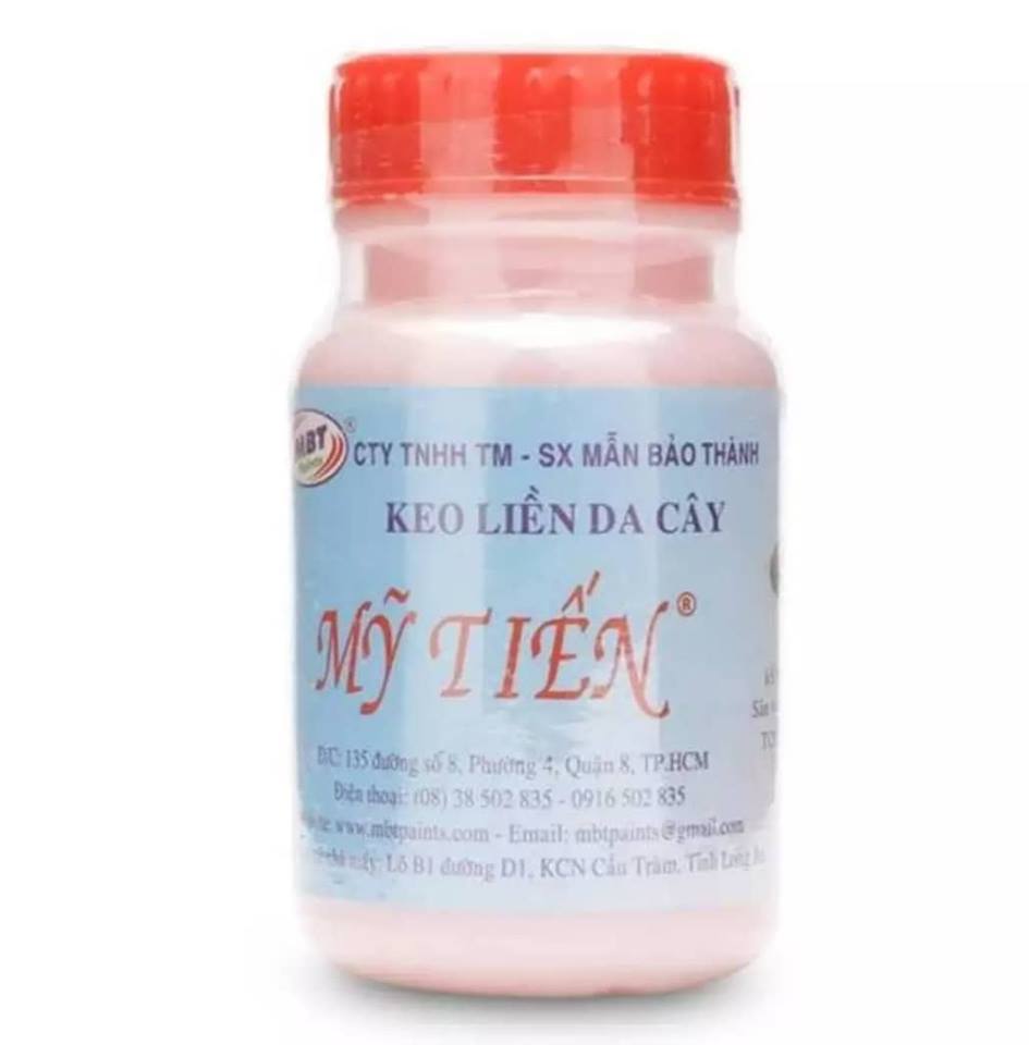 Keo liền da cây Mỹ Tiến hũ 100gr