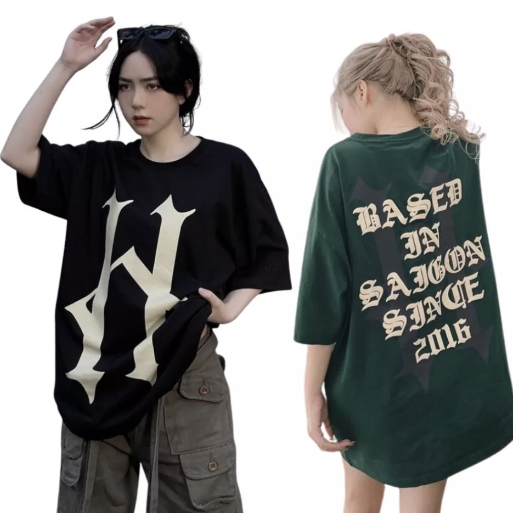 Áo thun tay lỡ HADES ALTERNATIVE TEE, áo phông nam nữ unisex hades vải cotton