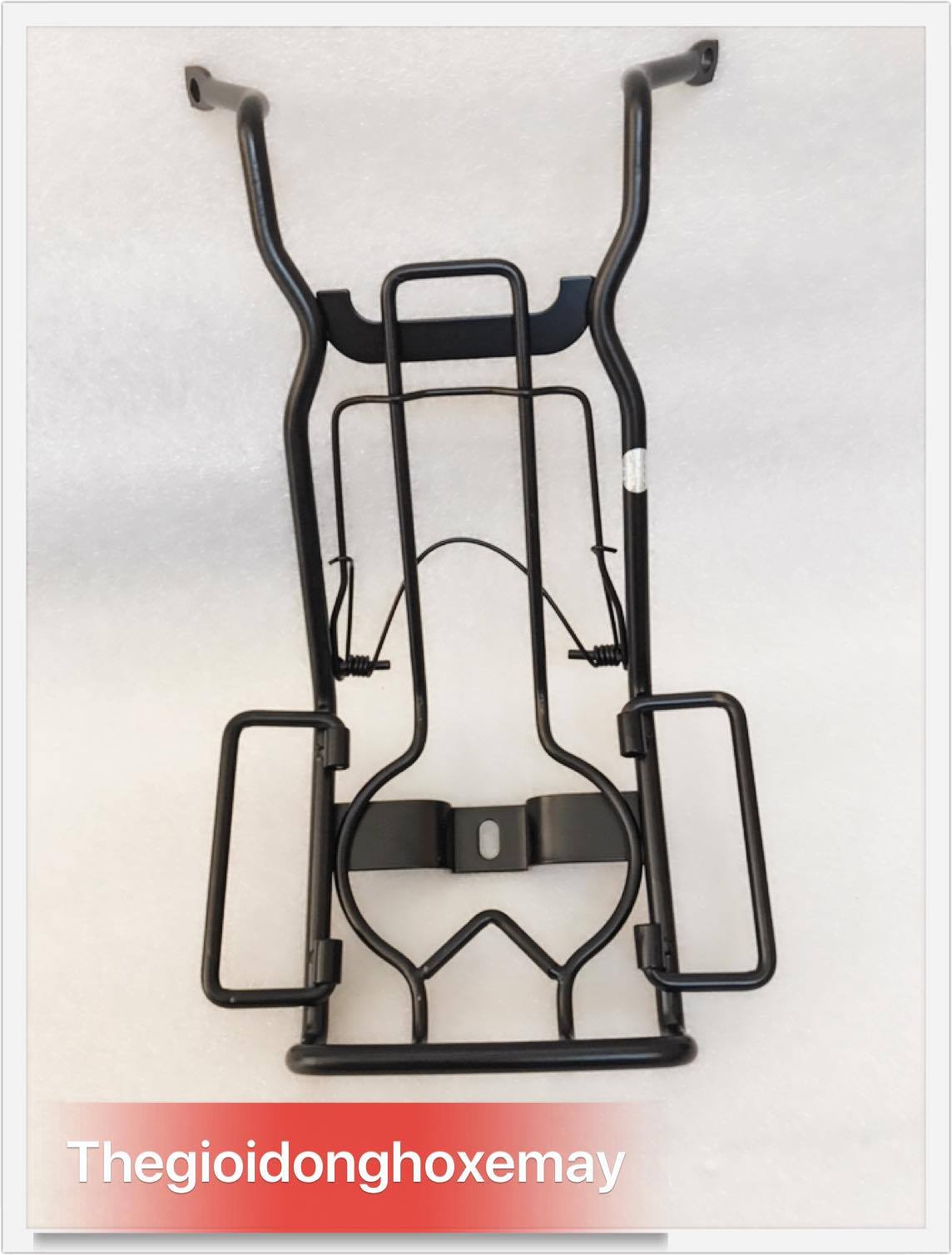 Baga giữa inox đen Honda Wave alpha 2017-2019
