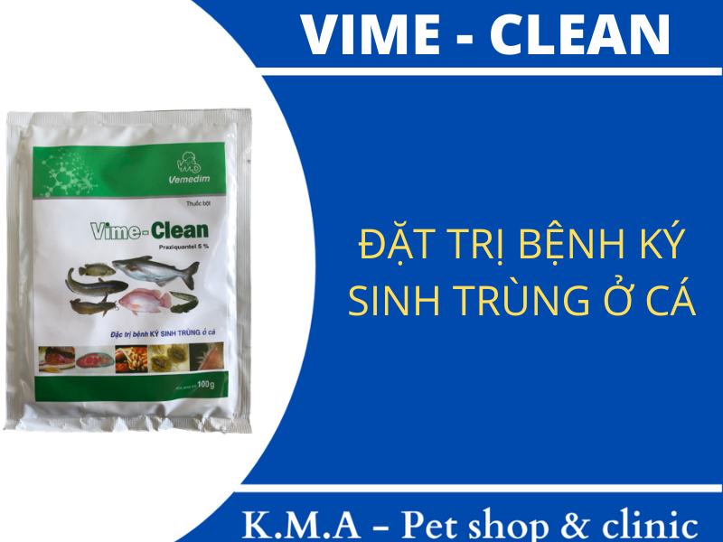 Vime - clean phòng ký sinh trùng trên cá