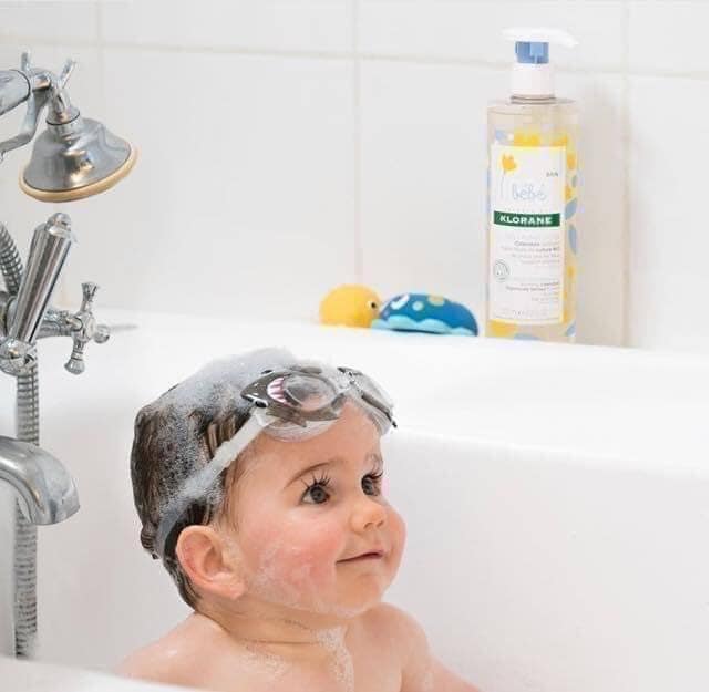 Sữa tắm gội 2 tỏng 1 KLORANE BEBE 500ml- Pháp