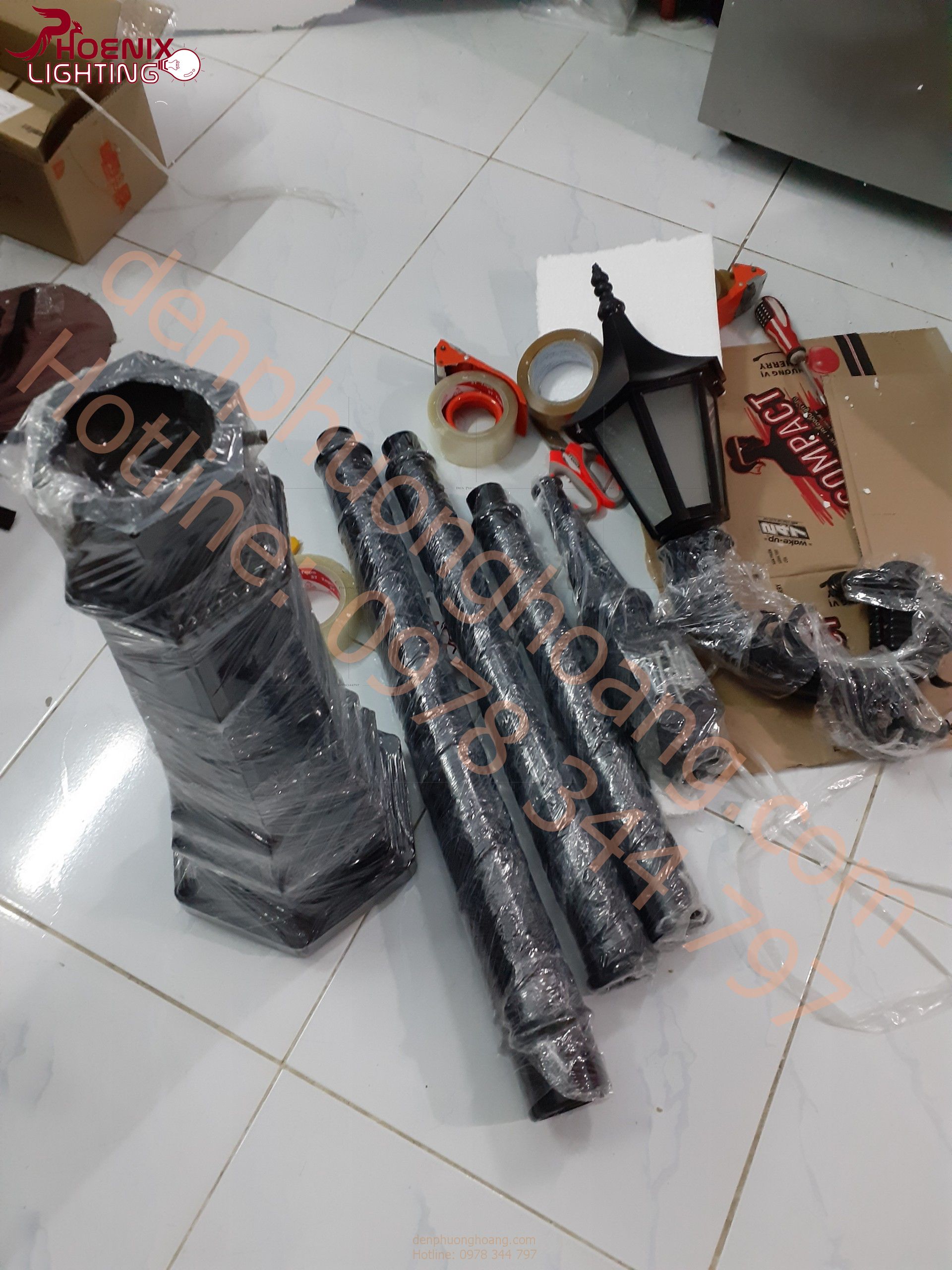 Đèn cột công viên