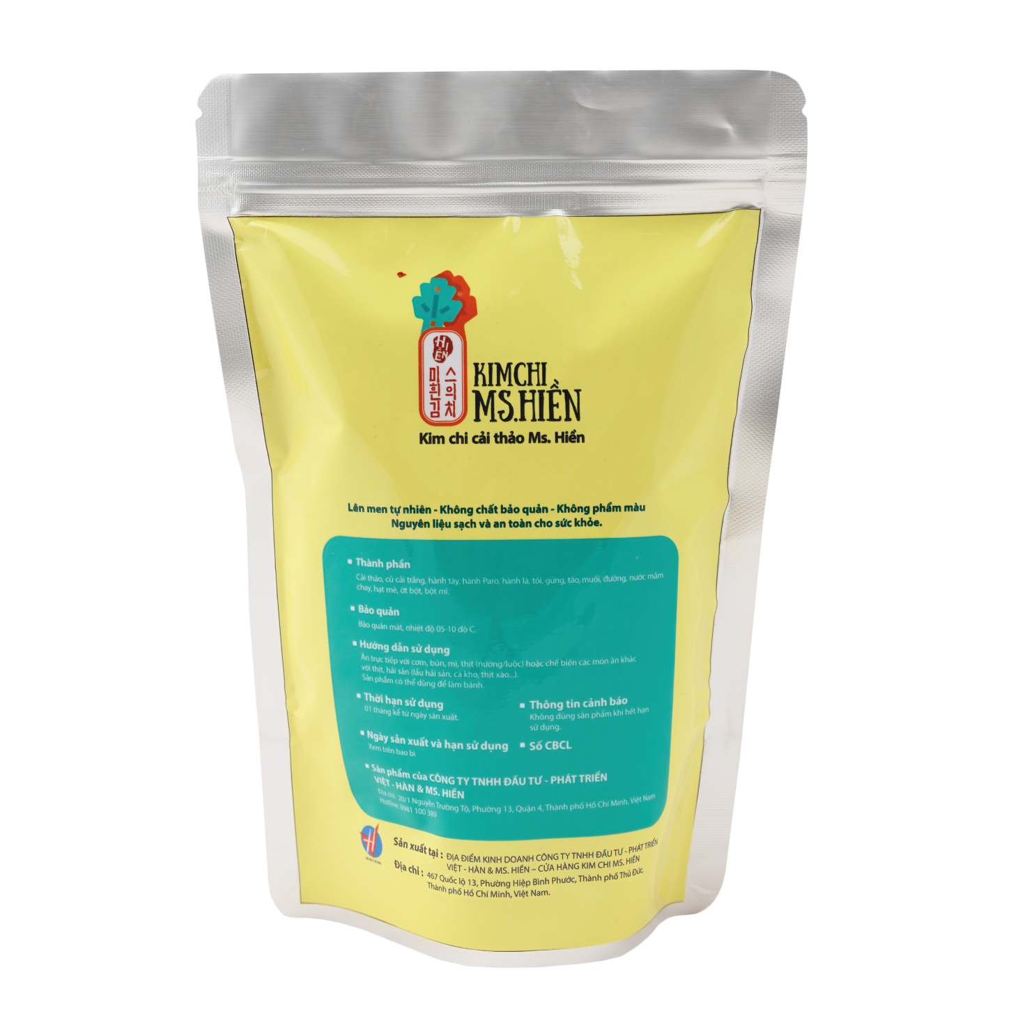 Kim chi cải thảo CHAY Ms.Hiền 1kg