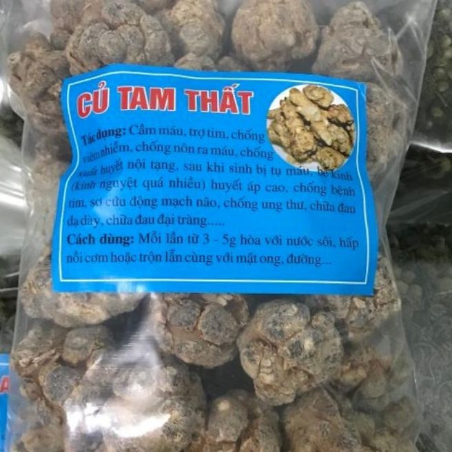 Sỉ toàn quốc 1kg củ tam thất bắc