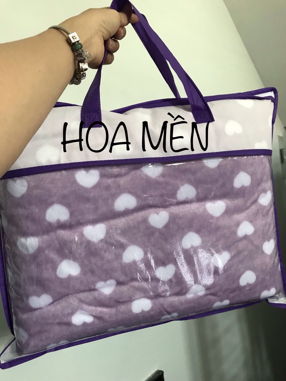 [Túi] [Bao] chăn đựng mền đồ vải mềm.Size 47 x 37cm