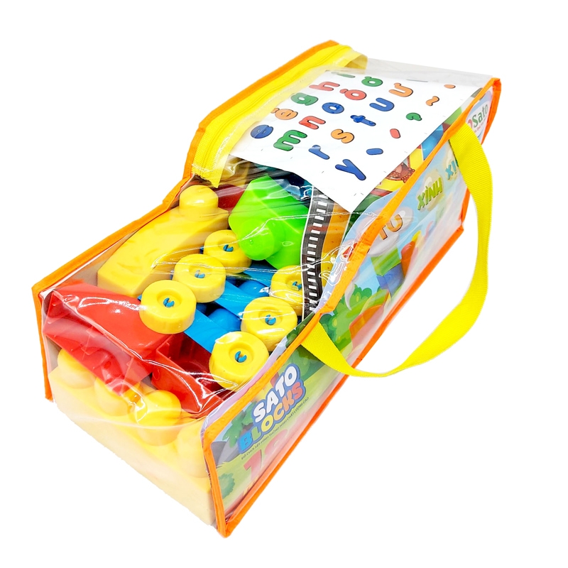 Đồ Chơi Lắp Ráp Sato 066 - Tu Tu Xình Xịch (60 Mảnh Ghép)